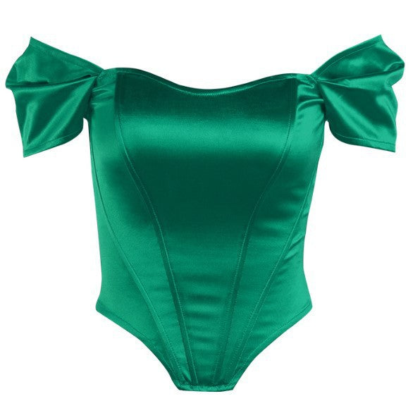 Cherie corset in Green