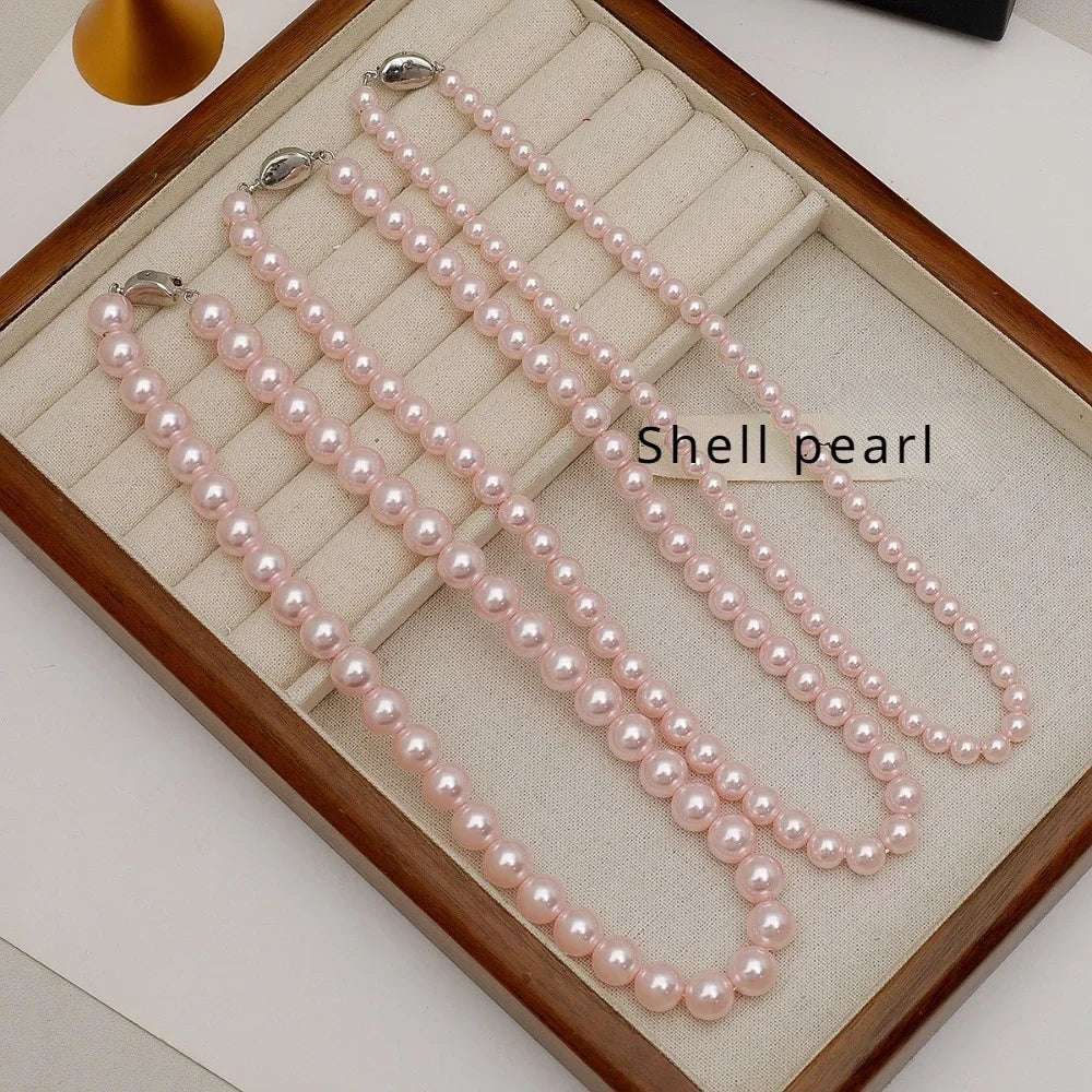 Perle Rose Pearl Necklace