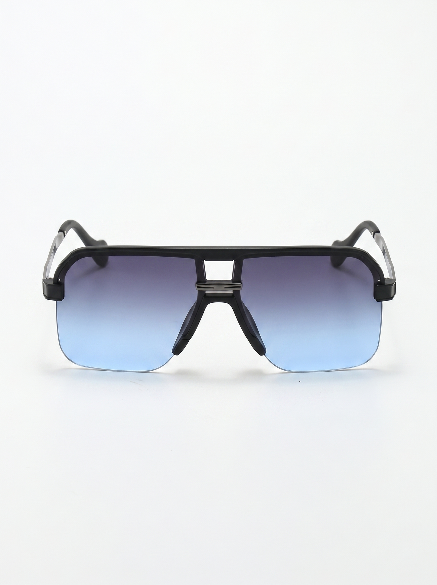 Solène pastel gradient sunglasses on white