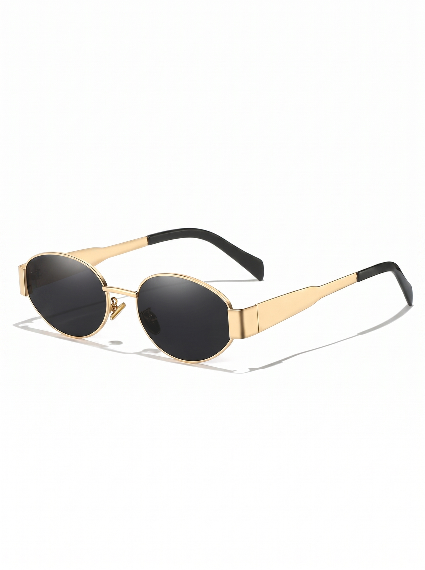 Margaux oval sunglasses on white